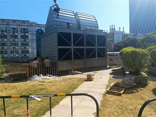 深圳皇庭购物广场冷却塔工程项目